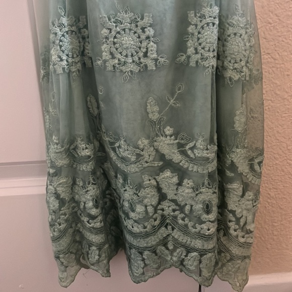 Forever21 Seafoam Green Top Size M - Picture 2 of 5